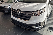 Renault Trafic 2015– Frontspoilerlæbe 2021+ (ABS) foto 1
