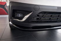 Renault Trafic 2015– Frontspoilerlæbe 2021+ (ABS) foto 3