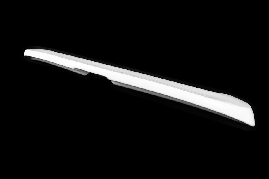 Ford Courier 2014–2023 ABS-spoiler (hvid højglans) Foto 2