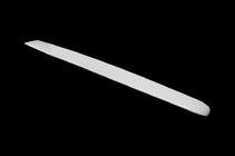 Ford Transit 2014– ABS-spoiler (hvid højglans) foto 2
