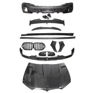 Bodykit-sæt med motorhjelm Carbon V2 (2018-2022) BMW X6 G06 2019–2027 foto 3