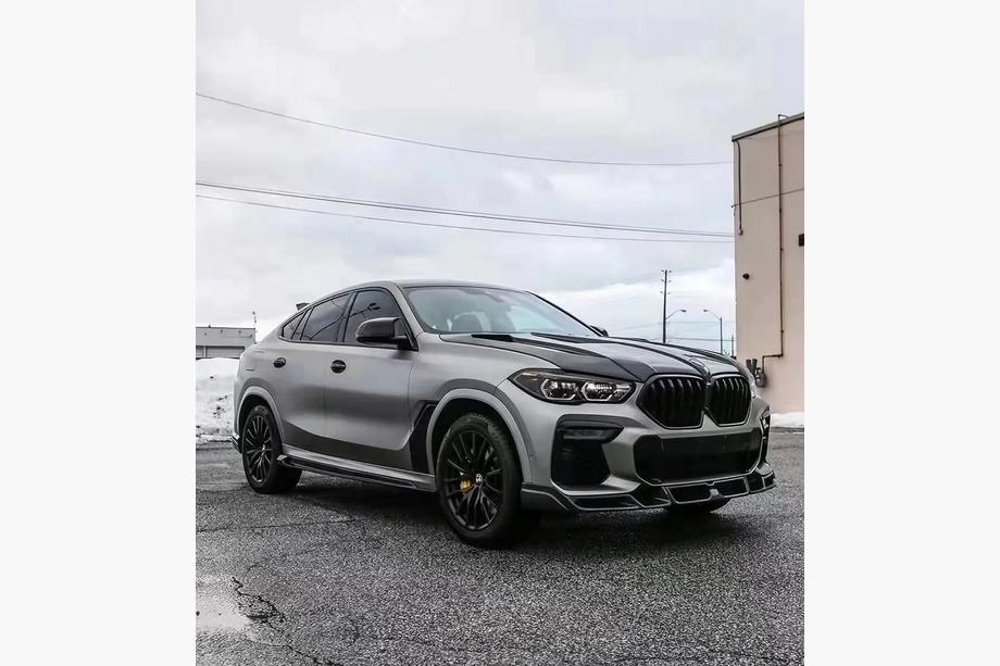 BMW X6 G06 2019–2027 Bodykit-sæt med motorhjelm Carbon V2 (2018-2022) Image