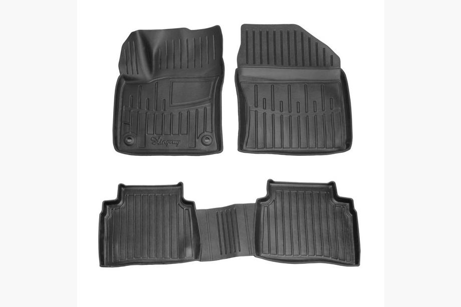 Toyota Prius 2015–2022 Stingray 3D gummimåtter til kabine (4 stk.) Image