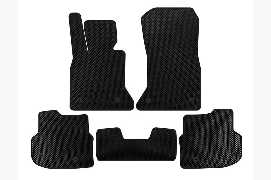 BMW 5-serie F10/F11 2010–2016 Gulvmåtter 2010-2013 (EVA, sorte) Image