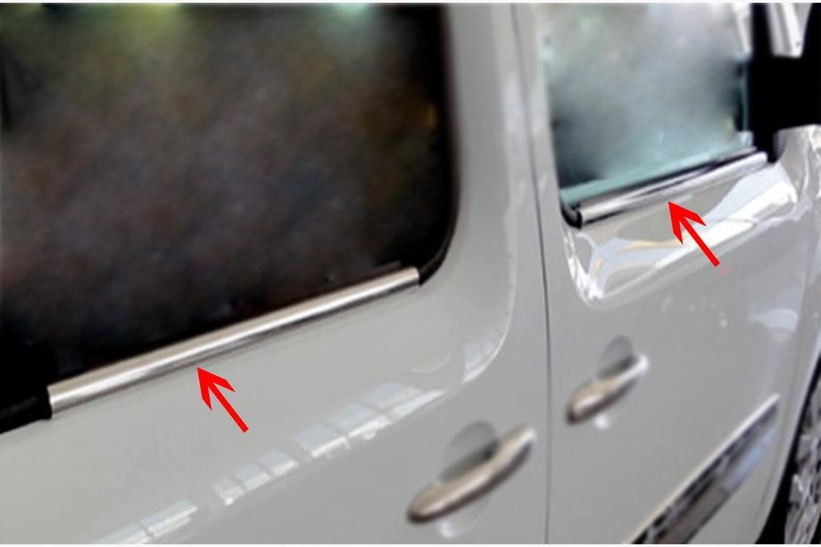 Renault Kangoo 2008–2020 Udvendige vindueslister (4 stk., rustfrit stål) Foto 5