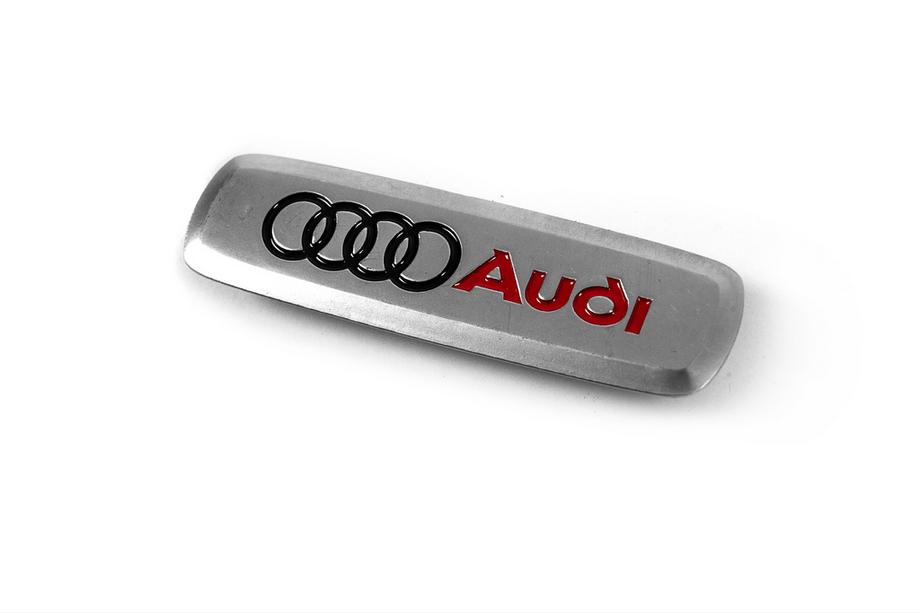 Audi Aluminium emblem til bilmåtter (1 stk.) Image