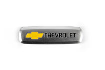 Chevrolet Aluminium emblem til bilmåtter (1 stk.) foto 2