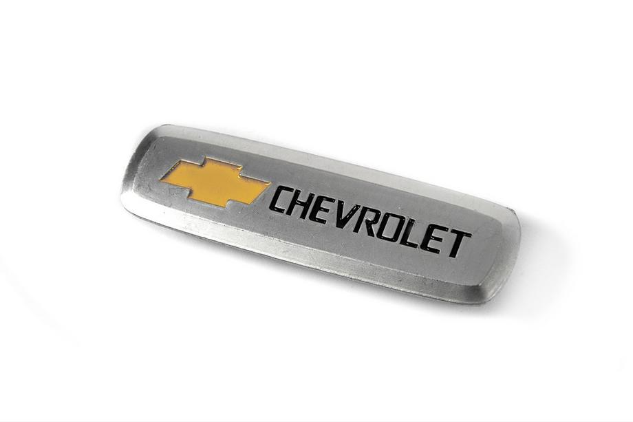 Chevrolet Aluminium emblem til bilmåtter (1 stk.) Image