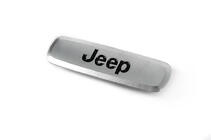Jeep Aluminium emblem til bilmåtter (1 stk.) foto 1