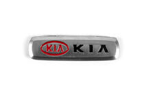 KIA Aluminium emblem til bilmåtter (1 stk.) foto 2