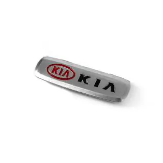 Aluminium emblem til bilmåtter (1 stk.) foto 1
