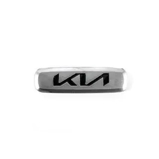 Aluminium emblem til måtter V-2 (1 stk) foto 2