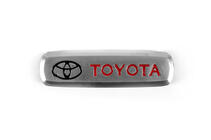 Toyota Aluminium emblem til bilmåtter (1 stk.) foto 2