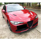 Alfa Romeo Giulia 2016–2022 Motorhjelm V2 (kulfiber) foto 3