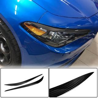 Lygtevipper til forlygter (Dry Carbon) Alfa Romeo Giulia 2016–2022 foto 1