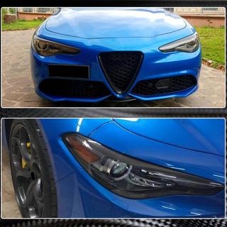 Lygtevipper til forlygter (Dry Carbon) Alfa Romeo Giulia 2016–2022 foto 4