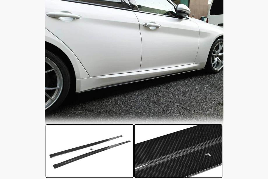 Alfa Romeo Giulia 2016–2022 Sideskørter V2 (til Base/Sport, Carbon) Image