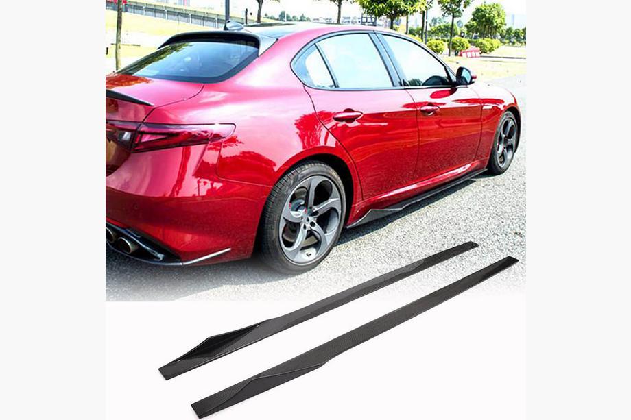 Alfa Romeo Giulia 2016–2022 Sideskørter V3 (til Base/Sport, Carbon) Image