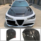 Alfa Romeo Giulia 2016–2022 Motorhjelm V1 (Carbon) foto 1