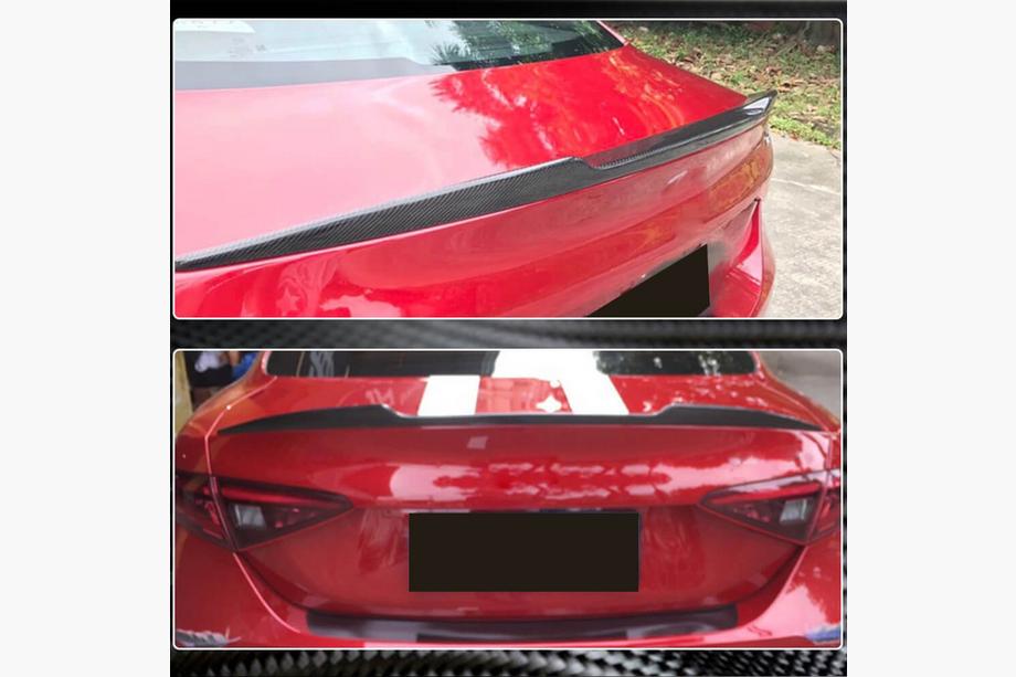 Alfa Romeo Giulia 2016–2022 Spoiler V6 (Carbon) Foto 4