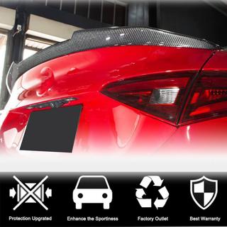 Spoiler V4 (Carbon) Alfa Romeo Giulia 2016–2022 foto 3