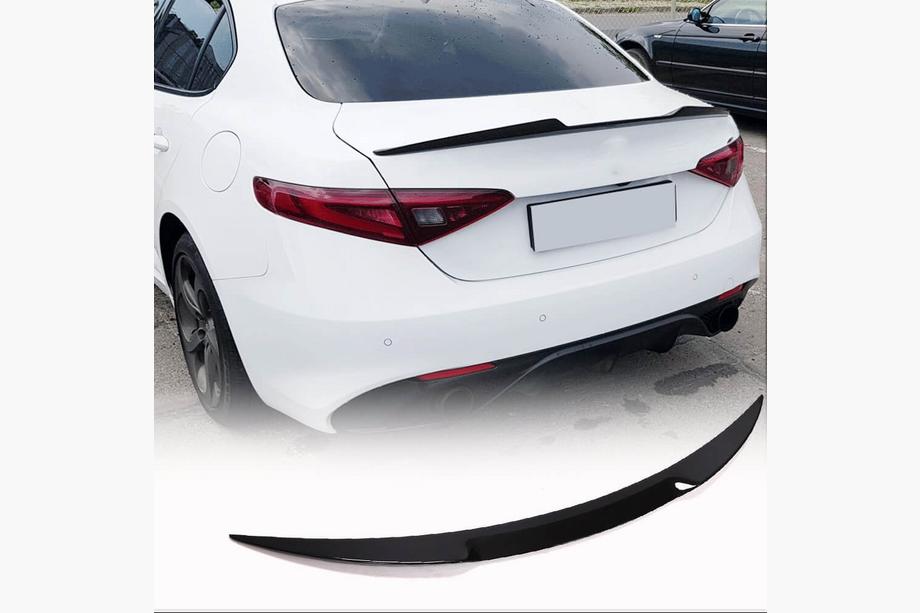 Alfa Romeo Giulia 2016–2022 Spoiler V1 (plast) Image
