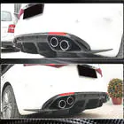 Alfa Romeo Giulia 2016–2022 Bagkofanger-diffuser V1 (til Base, carbon) foto 3