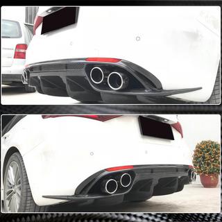 Bagkofanger-diffuser V1 (til Base, carbon) Alfa Romeo Giulia 2016–2022 foto 3