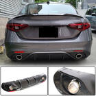 Alfa Romeo Giulia 2016–2022 Bagkofangerdiffuser med udstødningsenderør V2 (til Base, Carbon) foto 2