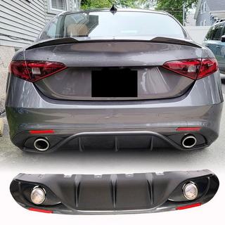 Bagkofangerdiffuser med udstødningsenderør V2 (til Base, Carbon) Alfa Romeo Giulia 2016–2022 foto 1