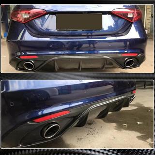Bagkofangerdiffuser med udstødningsenderør V2 (til Base, Carbon) Alfa Romeo Giulia 2016–2022 foto 4
