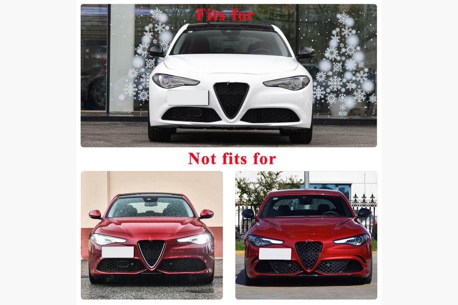 Alfa Romeo Giulia 2016–2022 Frontspoilerlæbe til kofanger Lip V1 (til Base, Carbon) Foto 7