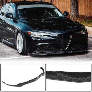 Frontspoilerlæbe til kofanger Lip V2 (til Sport, carbon) foto 2