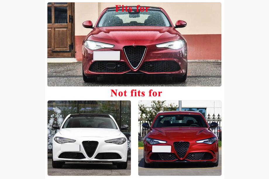Alfa Romeo Giulia 2016–2022 Frontspoilerlæbe til kofanger Lip V2 (til Sport, carbon) Foto 8