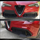 Alfa Romeo Stelvio 2016– Frontlæbe / frontsplitter (til Base, 2017-2023, kulfiber) foto 5