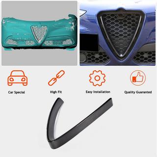 Kølergrill-cover (2017-2023, tør carbon) Alfa Romeo Stelvio 2016– foto 2