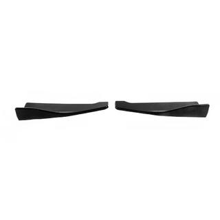 Universelle flap-extensions til bagkofanger type B (2 stk., sort højglans, ABS-plast) foto 1