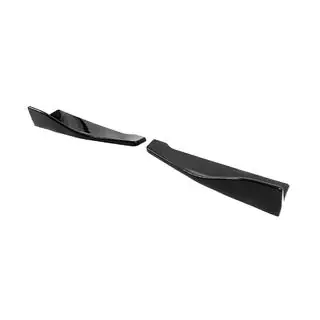 Universelle flap-extensions til bagkofanger type B (2 stk., sort højglans, ABS-plast) foto 3