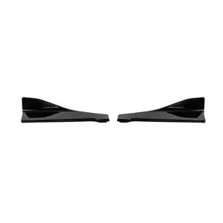 Universelle flap-extensions til bagkofanger type B (2 stk., sort højglans, ABS-plast) foto 4