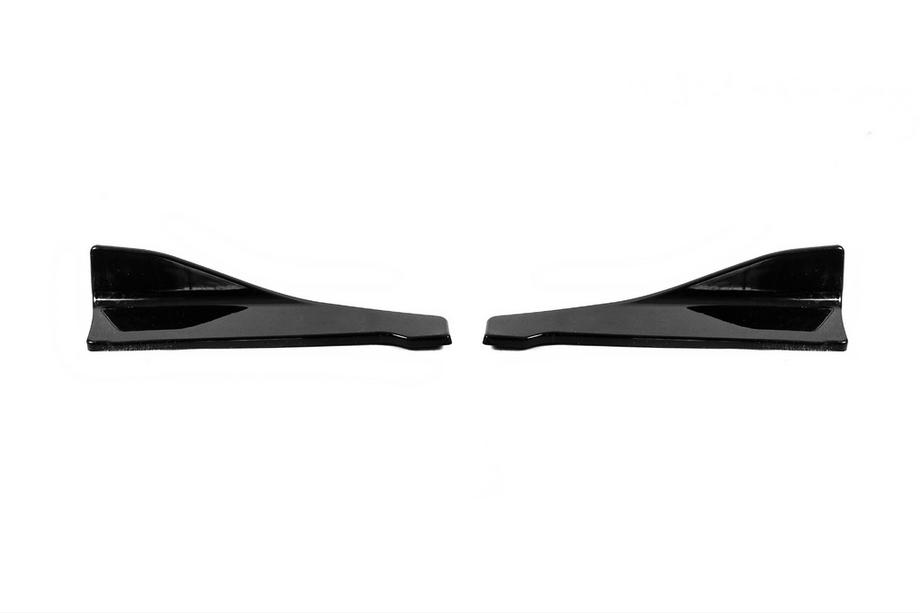 Universelle flap-extensions til bagkofanger type B (2 stk., sort højglans, ABS-plast) Foto 4