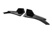Universelle Flap-ender til bagkofanger Type-D (2 stk., blank sort, ABS-plast) foto 8