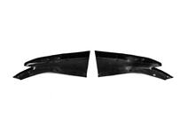 Universelle Flap-ender til bagkofanger Type-D (2 stk., blank sort, ABS-plast) foto 10