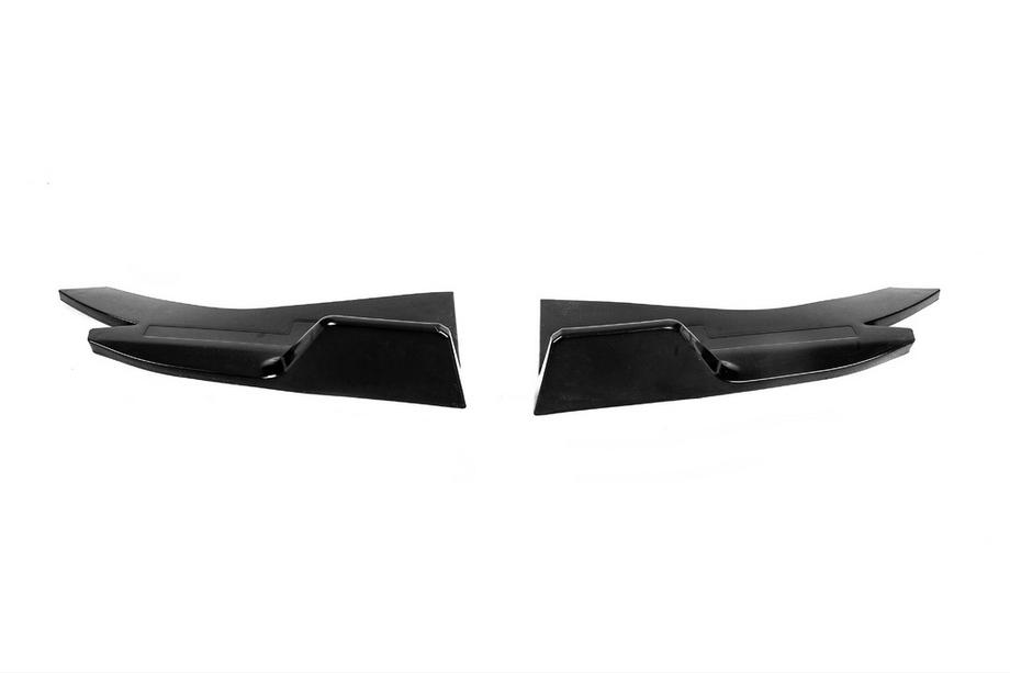 Universelle Flap-ender til bagkofanger Type-D (2 stk., blank sort, ABS-plast) Image