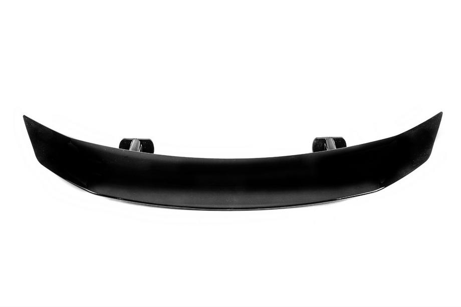 Universal hækspoiler Type B (blank sort, ABS-plast) Foto 1