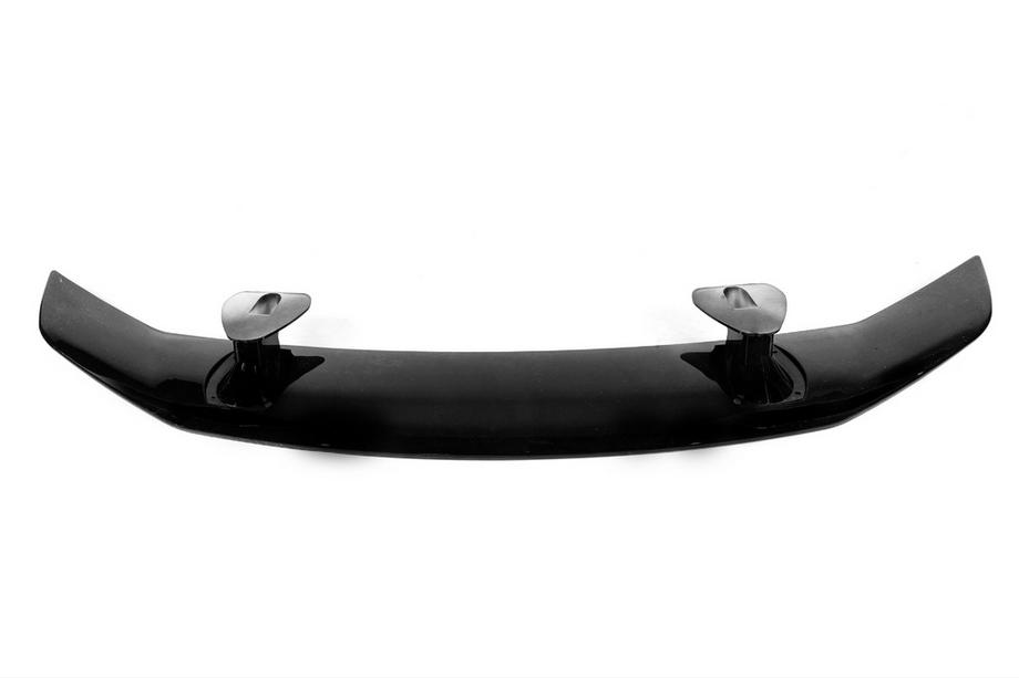 Universal hækspoiler Type B (blank sort, ABS-plast) Foto 7