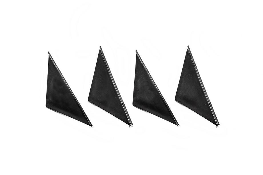 Universel bagdiffuser Type F (4 stk., blank sort, ABS-plast) Foto 5