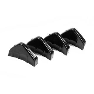 Universel bagdiffuser type D (4 stk., blank sort, ABS-plast) foto 4