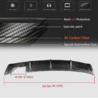 Audi A3 2012–2020 Bagkofanger-diffuser V2 (til Base Sedan 2012-2016, kulfiber) foto 5