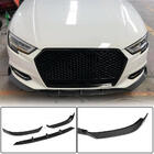 Audi A3 2012–2020 Front Bumper Lip (FRP) foto 1