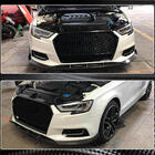 Audi A3 2012–2020 Front Bumper Lip (FRP) foto 5